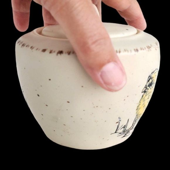 Ceramic Sugar Creamer Spring Easter Chick Spectrum Designz 2021 Chickadee - Picture 14 of 14